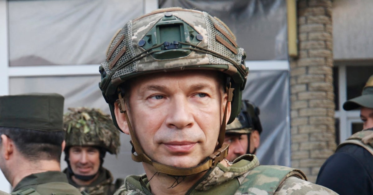 Ukraine leadership change puts new general Syrskyi in the firing line