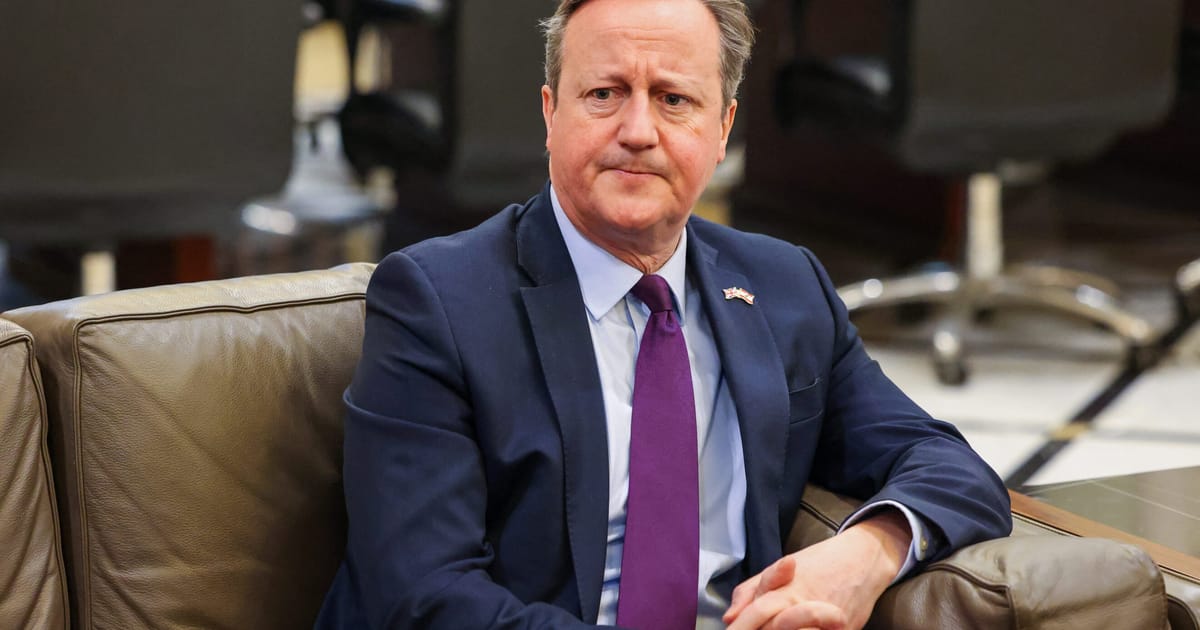 UK’s David Cameron slaps sanctions on ‘extremist’ Israeli settlers – POLITICO