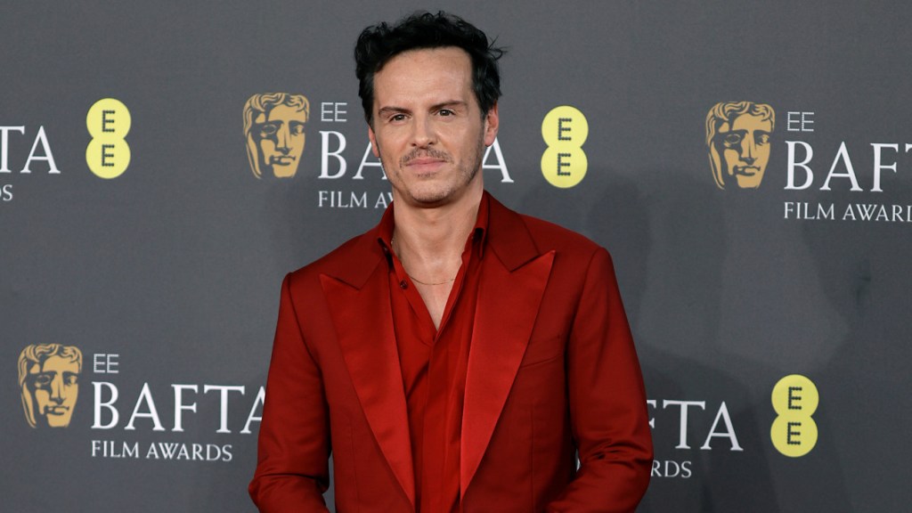 Andrew Scott Asked About Barry Keoghan in BAFTAs Red Carpet Interview