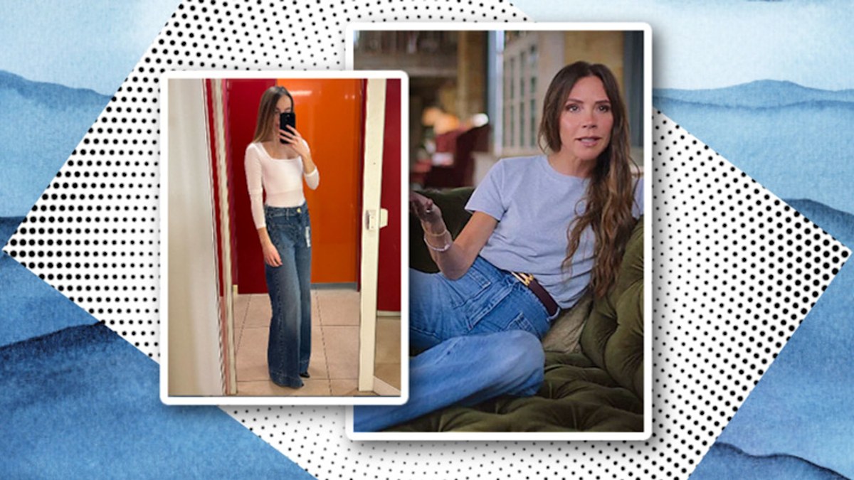 Victoria Beckham’s high-waisted 70s-style jeans are living in my mind rent free: We’ve finally found some amazing lookalikes