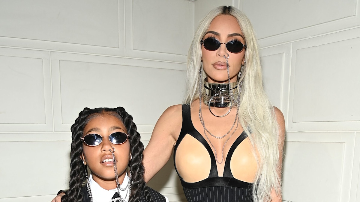 Kim Kardashian’s daughter North West embraces bold new blonde look in latest video