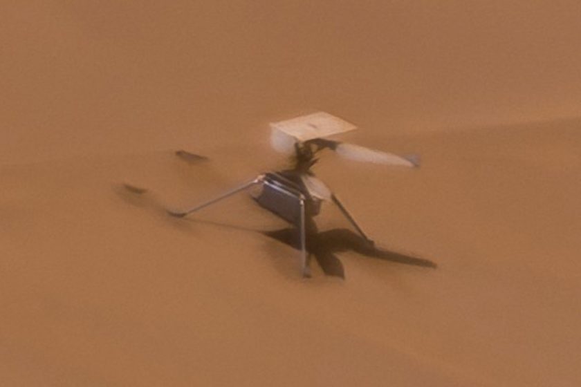 Image Shows Mars Helicopter With Blade Completely Snapped Off