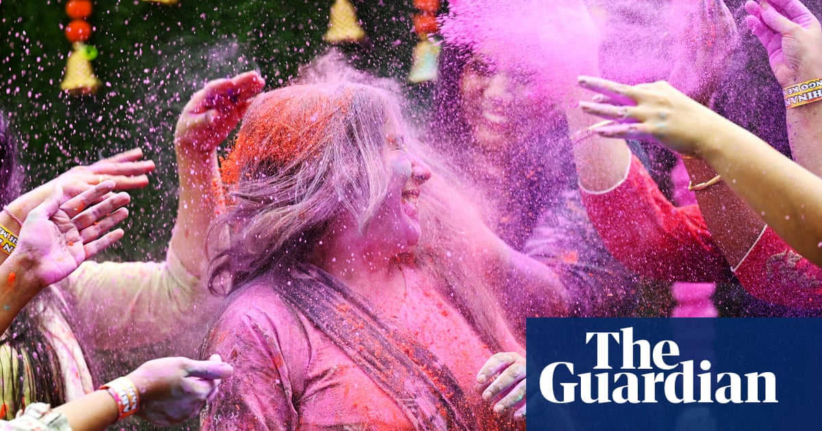 Holi festival celebrated by Hindus around the world – in pictures | World news