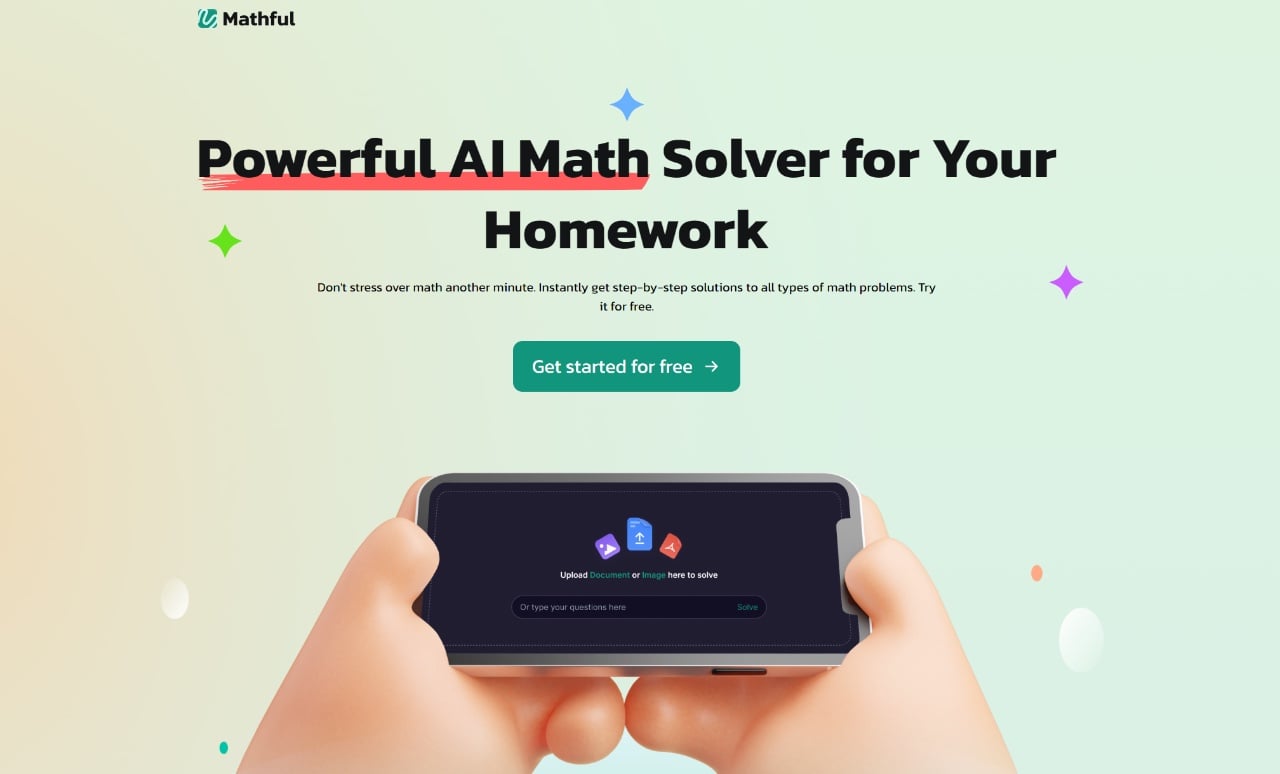 Mathful Review: Best Free AI Math Solver Online for Any Students and Math Learners