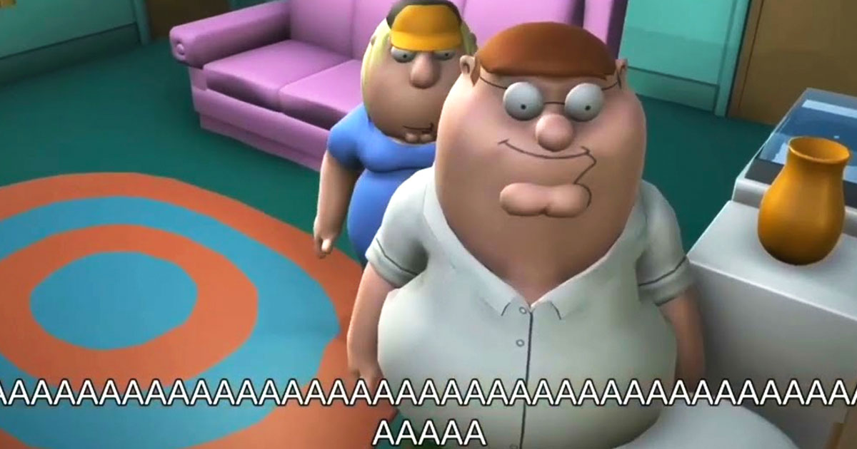 AI-Powered “Family Guy” Stream Devolves Into Endless Screaming