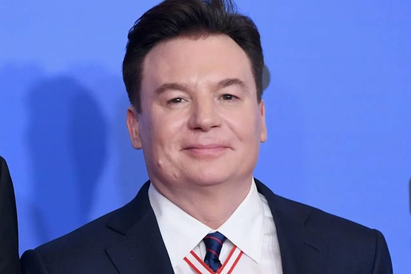 Mike Myers, 60, looks completely unrecognisable in rare public appearance