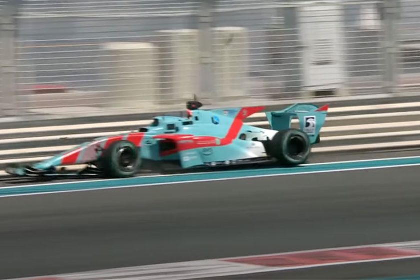 Self-Driving Formula 1 Car Crashes Into Wall at First Autonomous Race Event